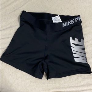 Nike Pro spandex shorts